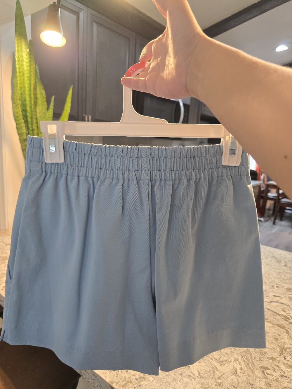 Alice + Olivia Women's Harris Cotton Twill Shorts - Mineral Blue XS NWT - Picture 3 of 11